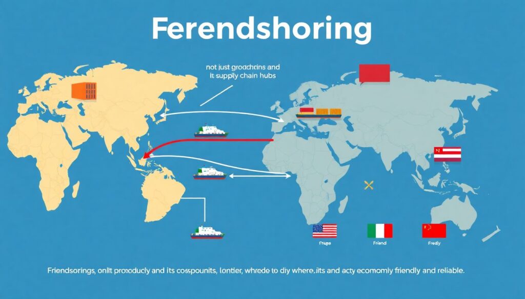 Глобальная переразборка цепочек поставок: как «френдшоринг» и релокация производств меняют корпоративные финансы - иллюстрация
