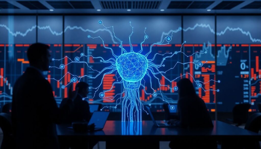 Искусственный интеллект в финансах: как алгоритмы меняют трейдинг, риск-менеджмент и управление капиталом - иллюстрация